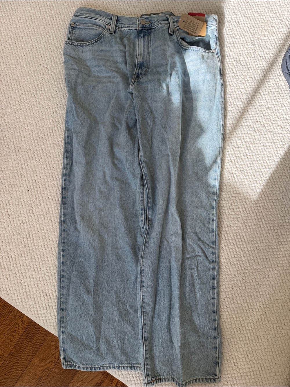 Levi’s Light Wash Straight Leg Jeans
